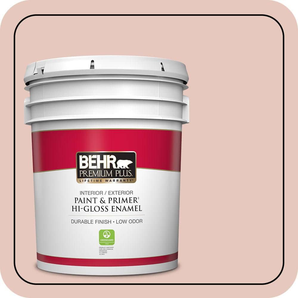 5 gal. #210E-3 Almond Willow Hi-Gloss Enamel Interior/Exterior Paint & Primer price history on PriceWatchPro