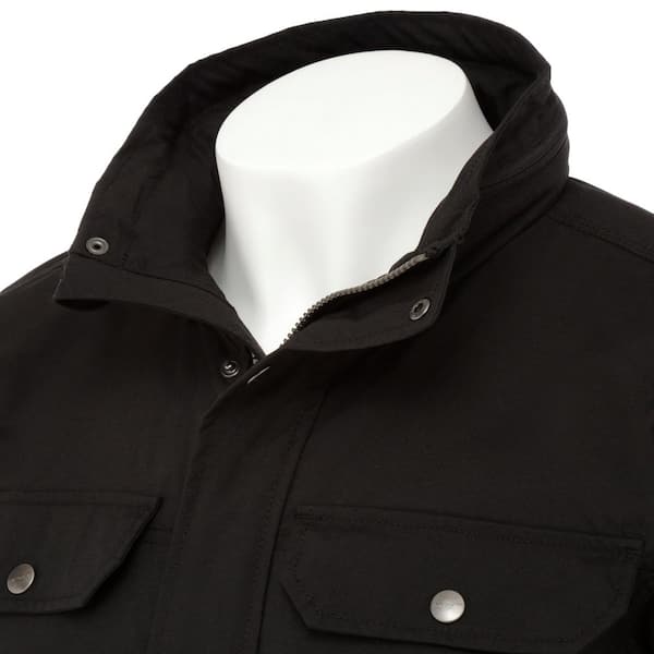 Carhartt Men'S Medium Black Nylon Utility Coat 103126-001 - The