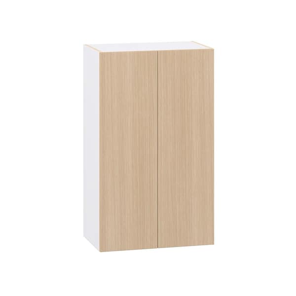 Timberline 24 in. W x 14.75 in. D x 40 in. H Shaker Assembled Wall Kitchen Cabinet in Mojavi Oak