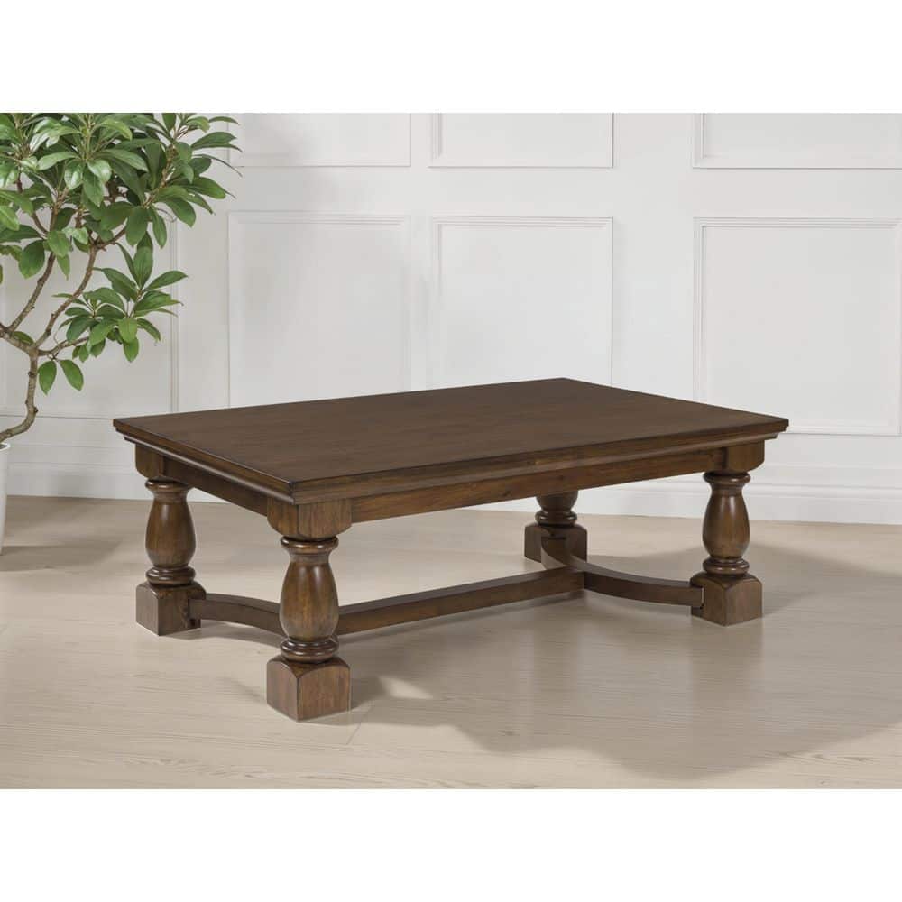 Signature DESIGN BY ASHLEY Sturlayne 52 in. Brown Rectangle MDF