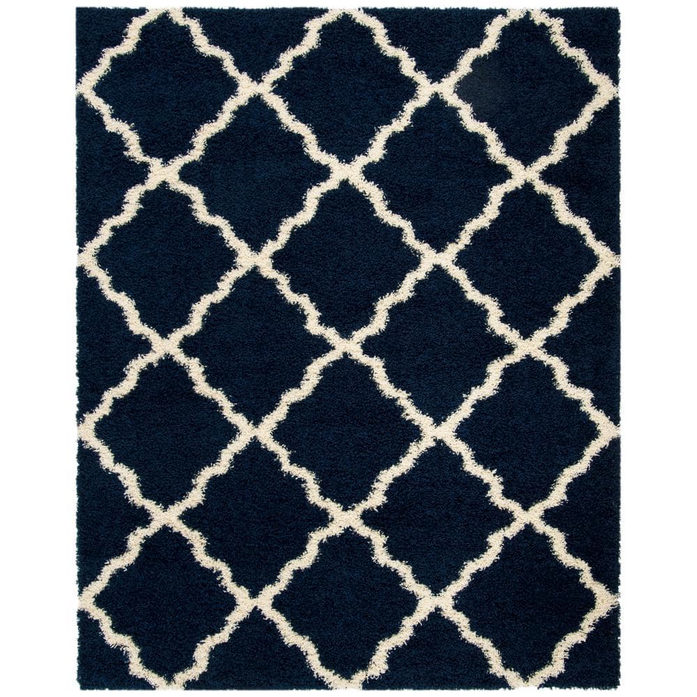 Townsend 8 ft. x 10 ft. Navy/Ivory Geometric Area Rug price history on PriceWatchPro