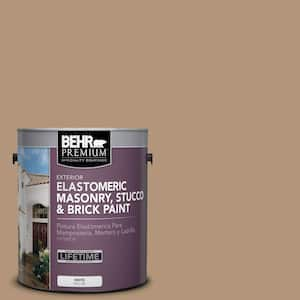 1 gal. #MS-17 Tierra Elastomeric Masonry, Stucco and Brick Exterior Paint