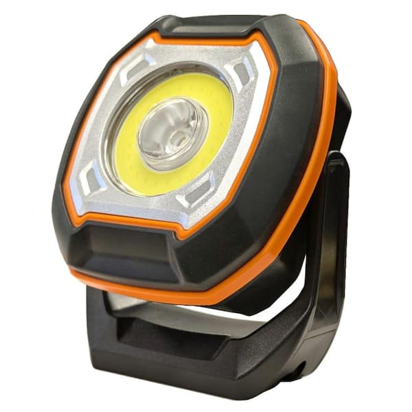 Rechargeable Magnetic Generator Work Light and Lithium-Ion Power Bank