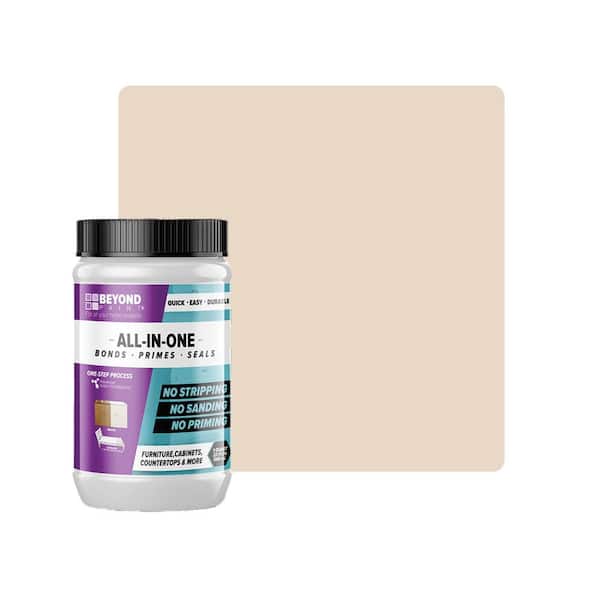 BEYOND PAINT 1 qt. Off White Furniture, Cabinets, Countertops and More Multi-Surface All-in-One Interior/Exterior Refinishing Paint