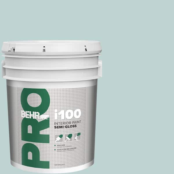 5 gal. #500E-3 Rain Washed Semi-Gloss Interior Paint