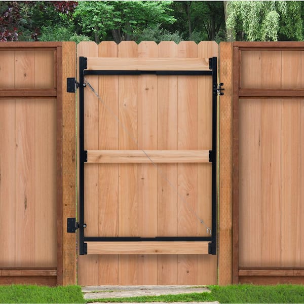 Adjust-a-Gate 36-60 in. W x 60 in. H Steel Gate Frame Kit, Original Standard Width Full Frame Gate Kit