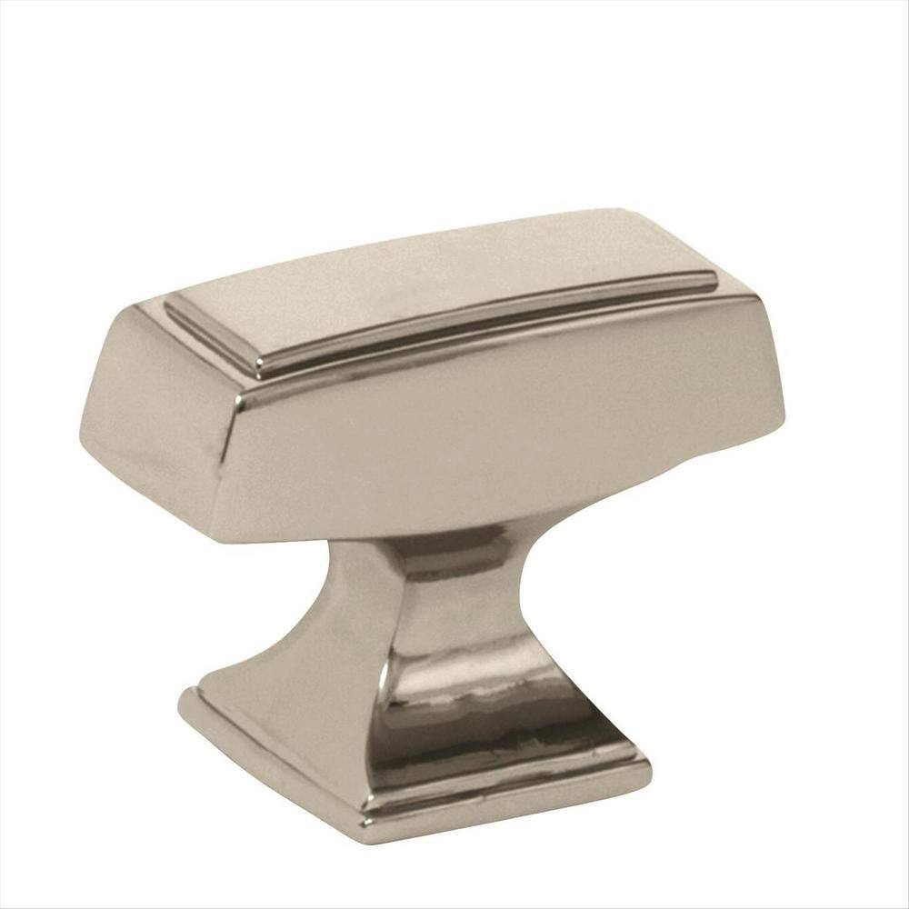 Mulholland 1-1/2 in. (38mm) Traditional Polished Nickel Bar Cabinet Knob