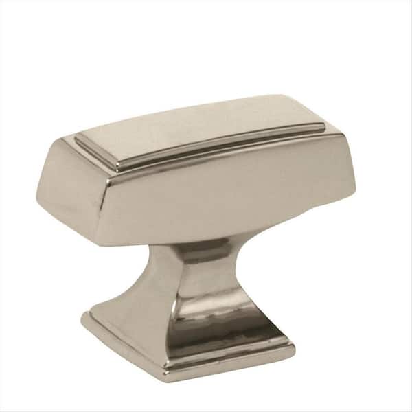 Mulholland 1-1/2 in. (38mm) Traditional Polished Nickel Bar Cabinet Knob