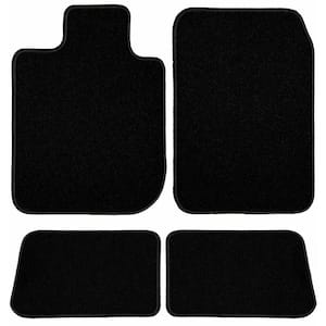 2010 2008 2006 2009 2007 GGBAILEY D2221A-F1A-BLK_BR Custom Fit Car Mats for 2005 2011 Audi A6 Sedan Black with Red Edging Driver & Passenger Floor 