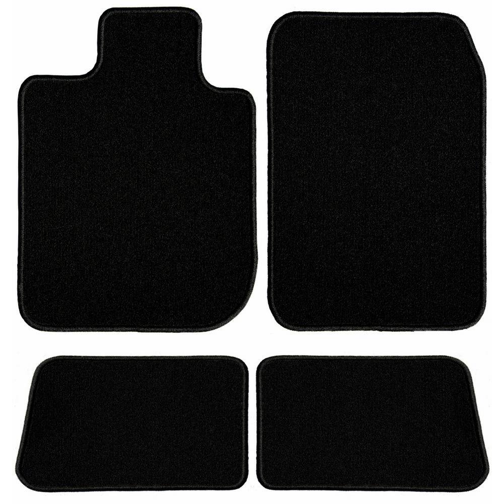 Mercedes-Benz C-Class (Convertible) Black Classic Carpet Car Mats/Floor Mats, Custom Fit For 2015-2020 (4-Piece) price history on PriceWatchPro