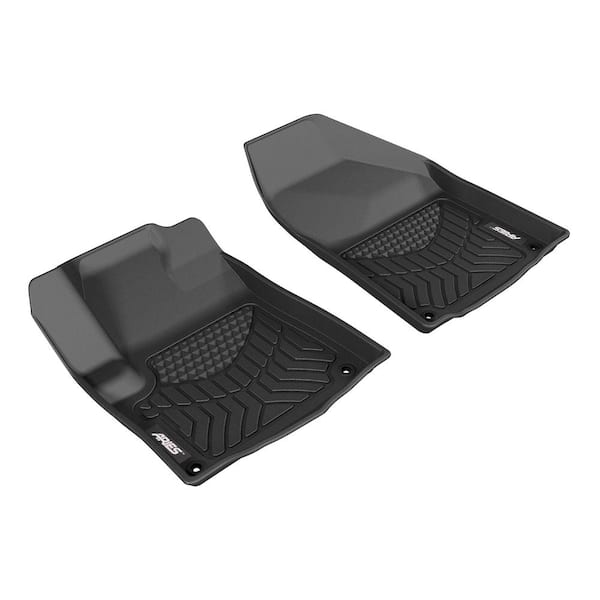 Aries StyleGuard XD Black Custom Heavy Duty Floor Liners, Select Jeep Cherokee, 1st Row Only
