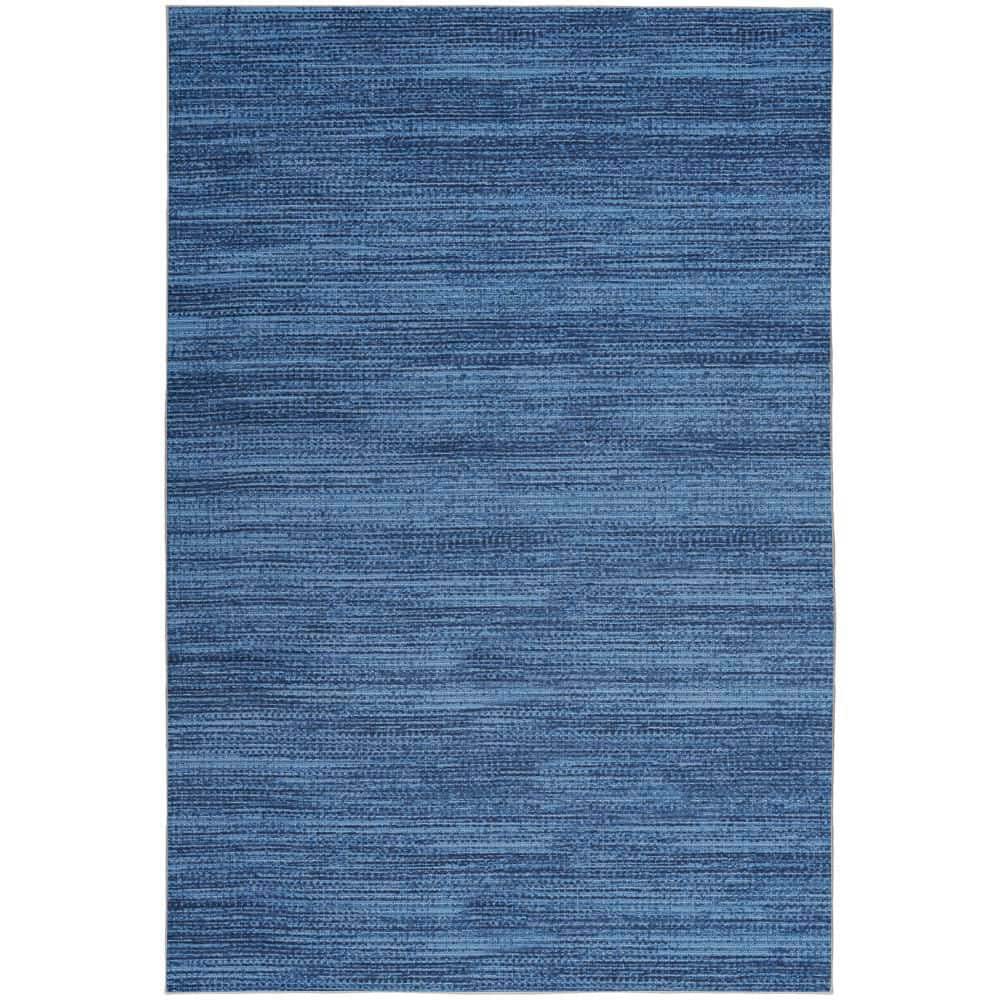 Washables Blue 4 ft. x 6 ft. Abstract Contemporary Area Rug price history on PriceWatchPro