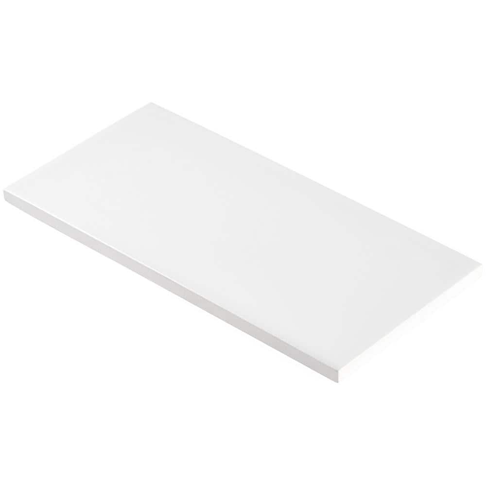 Tarin 4" x 8" White Matte Ceramic Subway Tile