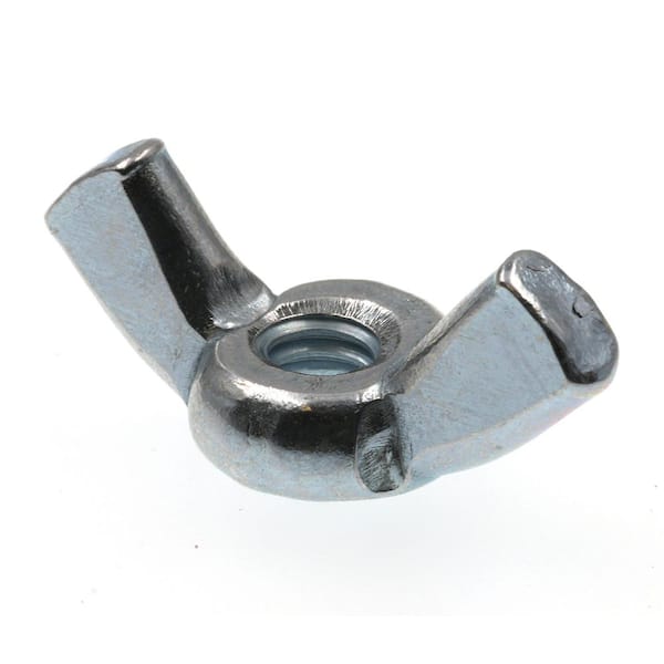 Prime-Line #8-32 Zinc Plated Steel Cold-Forged Wing Nuts (100-Pack)