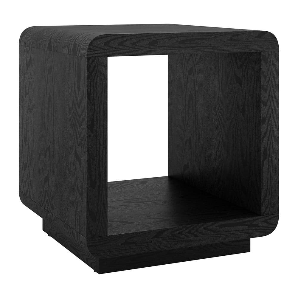 Lonni 20 in. Brown Oak Square MDF Top End Table - thumbnail 10