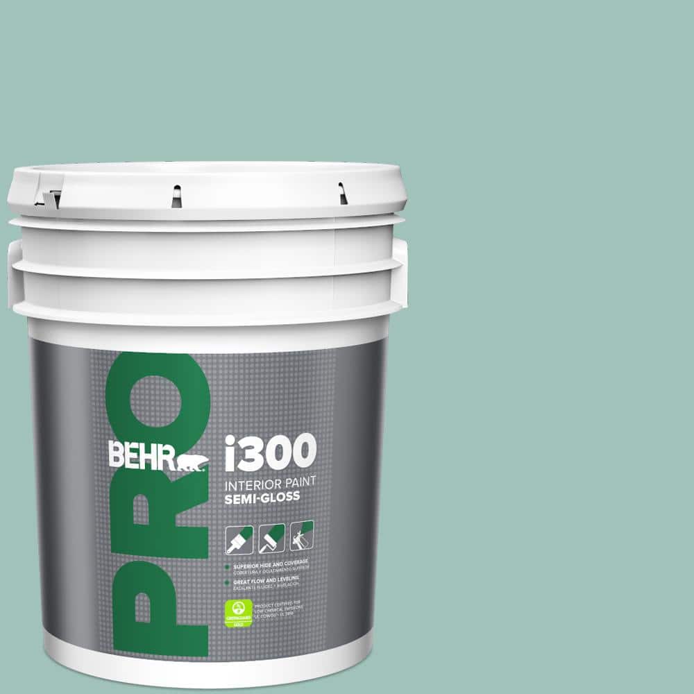 5 gal. #MQ6-36 Cascade Green Semi-Gloss Interior Paint price history on PriceWatchPro