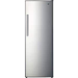 Vissani 11 cu. ft. Convertible Auto Defrost Garage Ready Upright Freezer/ Refrigerator in Stainless Steel, Energy Star VSF11US2A16 - The Home Depot