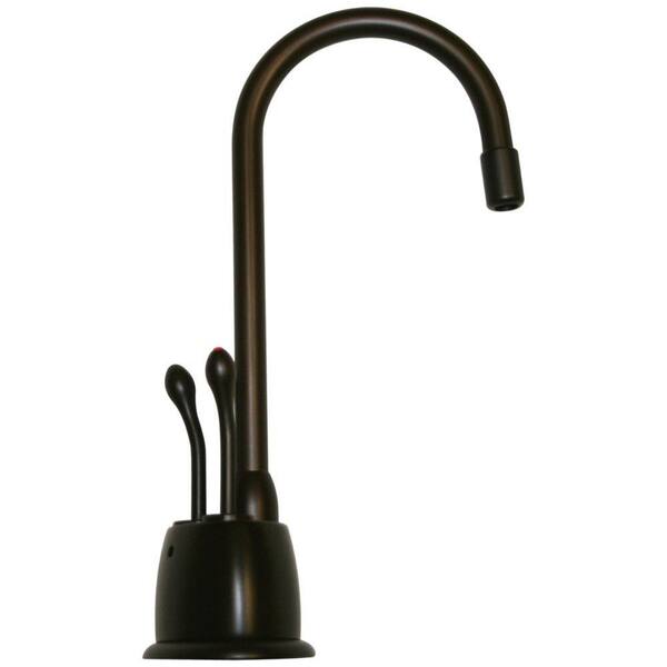 Whitehaus Collection Forever Hot 2-Handle Instant Hot/Cold Water Dispenser in Oil Rubbed Bronze