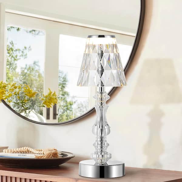 Battery Operated Table Lamps, with LED Bulb (Cream White) – Modern Rugs and  Decor