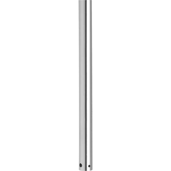 Progress Lighting AirPro Collection 18 in. Polished Chrome Extension Downrod