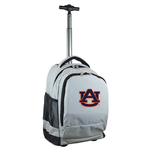 Denco NCAA Auburn 19 in. Gray Wheeled Premium Backpack
