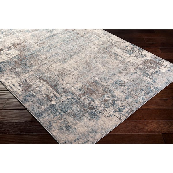 Wellington Taupe 7 ft. x 9 ft. Indoor Area Rug