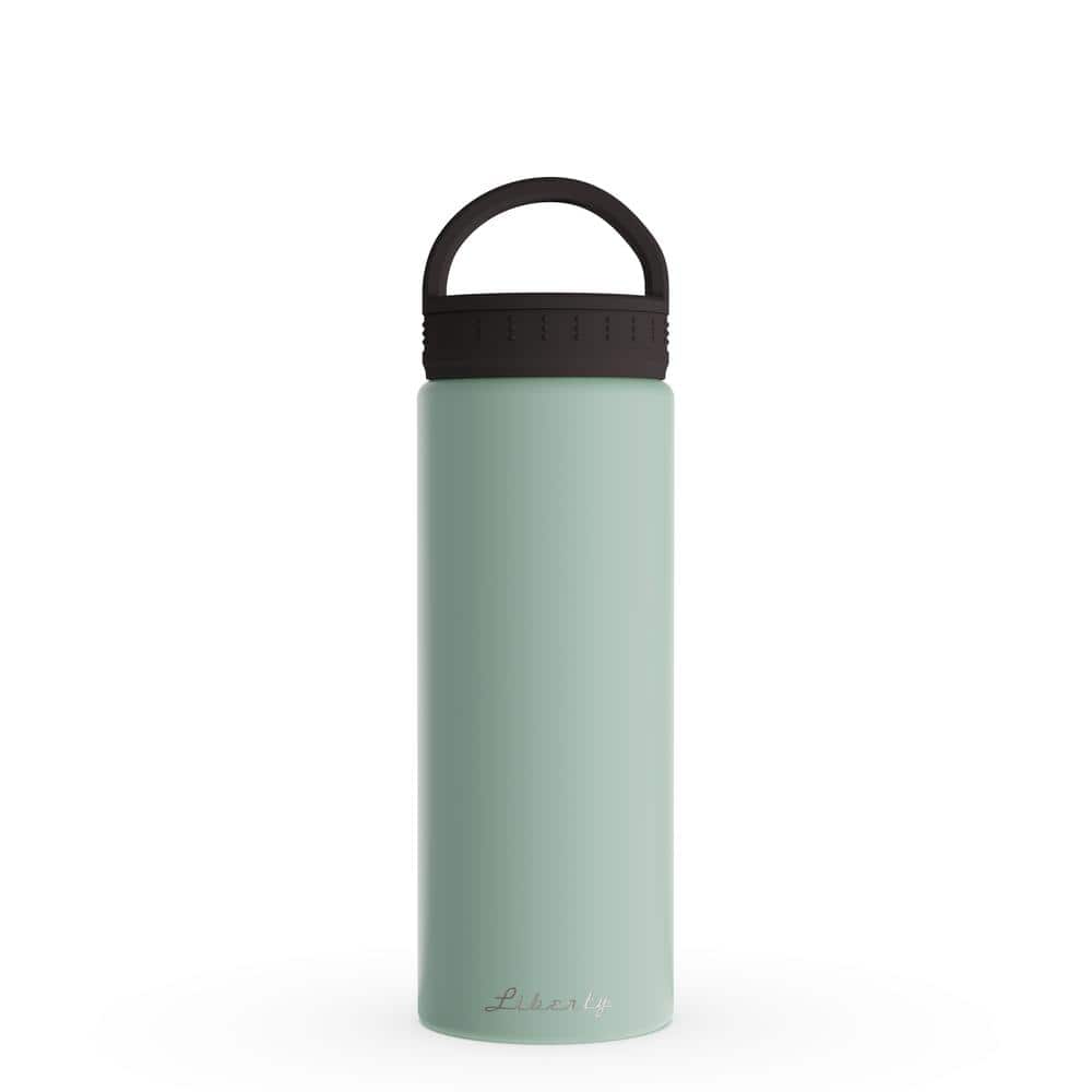 Liberty 20 oz. Sea Foam Insulated Stainless Steel Water Bottle with D-Ring Lid, Blue -  DW2022000000