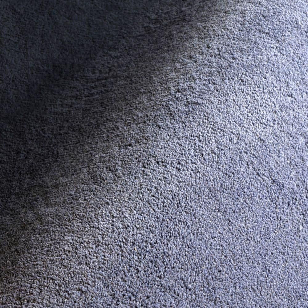 Blue Abstract Handmade Wool 4' x 6' Area Rug