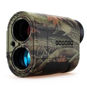 Waterproof Golf Rangefinder with 650 Yards Laser and 6X Magnification Distance Measurement