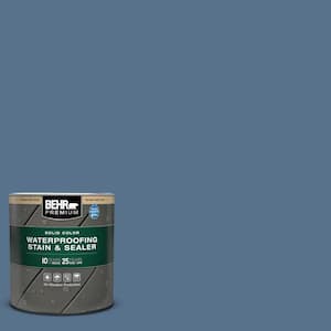1 qt. #PPU14-01 Arrowhead Lake Solid Color Waterproofing Exterior Wood Stain and Sealer
