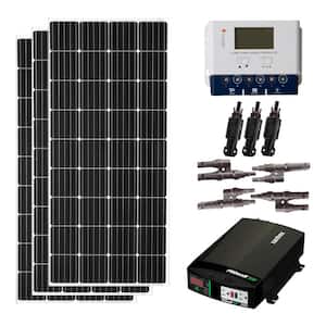 600-Watt Off-Grid Solar Kit with A/C Inverter