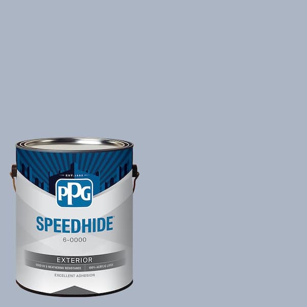 SPEEDHIDE 1 gal. PPG1042-4 Blue Beard Flat Exterior Paint