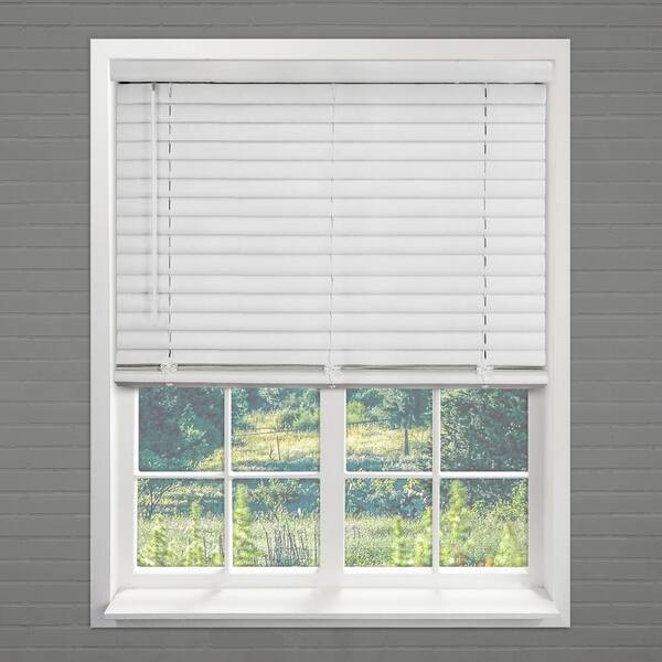 Chicology Cordless Room Darkening 2 in. Vinyl Mini Blind, Perfect for Kitchen/Bedroom/Office & More- Pickled Oak-29"W X 64"L
