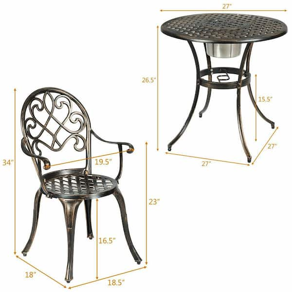 at Home Bistro Set ofrey Kitchen Towels (3 g)