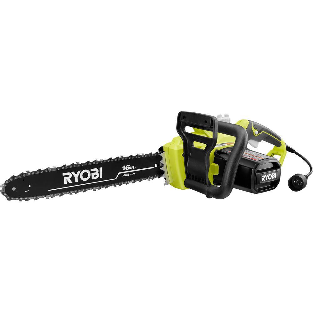 16 in. 13 Amp Electric Chainsaw and 6 Amp Pole Saw - 2