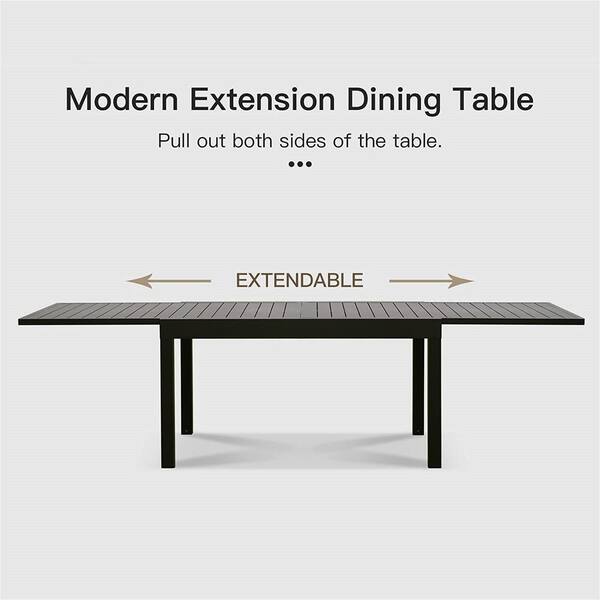 8 person rectangular discount table