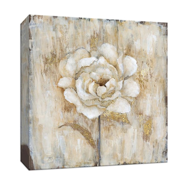 PTM Images 15 in. x 15 in. ''Venetian Gold Botanical I'' Canvas Wall Art