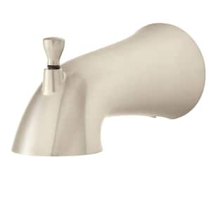 Caspian Diverter Tub Spout in Brushed Nickel