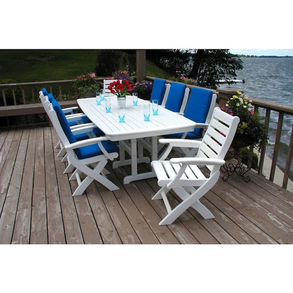 polywood nautical dining table