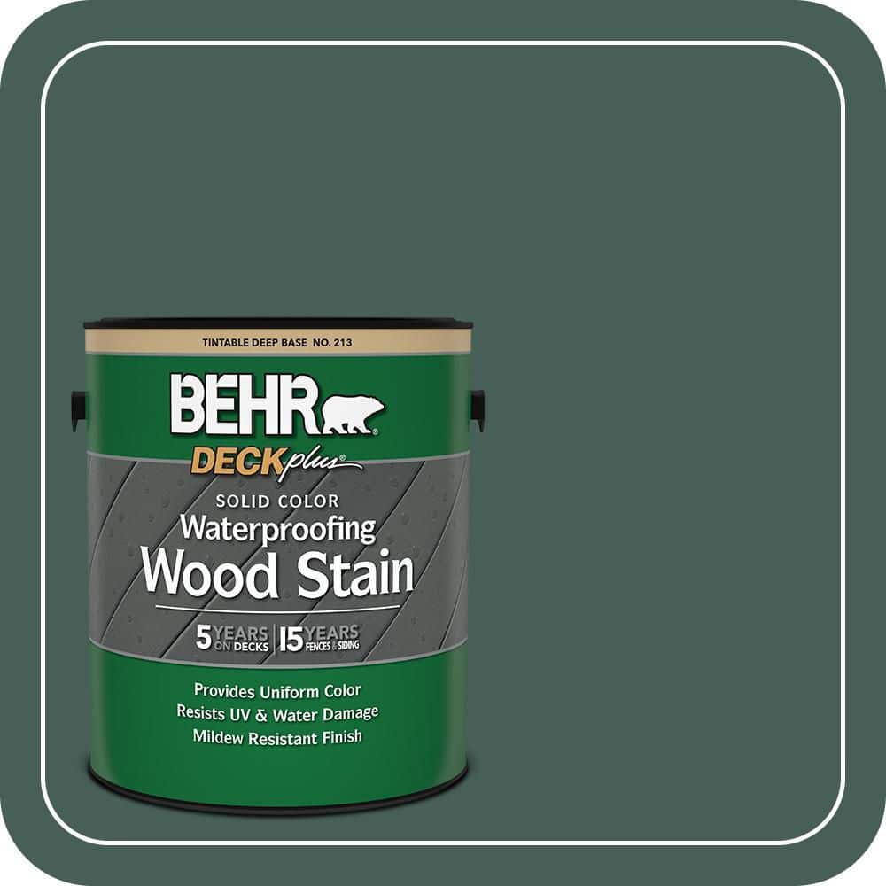 BEHR DECKplus 1 gal. #M440-7 Rainforest Solid Color Waterproofing