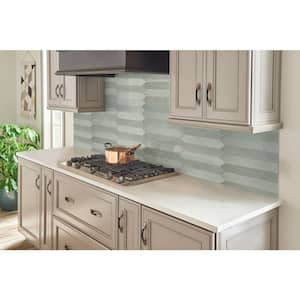 Take Home Sample - Lakeview Jade Picket 2.5 in. x 13 in. Glossy Ceramic Wall Tile
