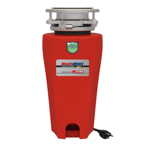 Waste Maid Elite Economy 1/2 HP Continuous Feed Garbage Disposal-w/ 3-Bolt Mount 10-US-WME-1590