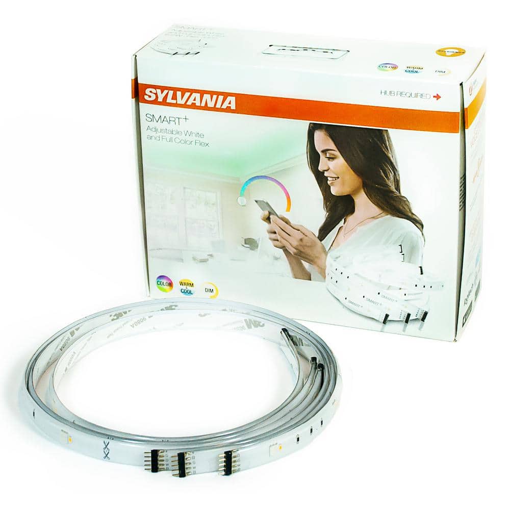 Sylvania ZigBee Full Color Indoor Flexible Lightstrip Starter Kit - The