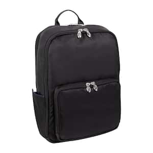Transporter Nano Tech-Light Nylon 15 in. Black Dual-Compartment, Laptop and Tablet Backpack