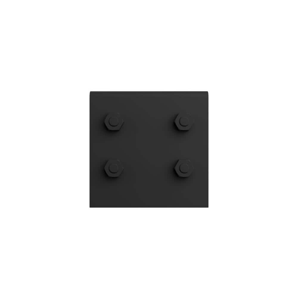 Black Smooth Faux Wood Beam Strap for Heritage Timber Beam