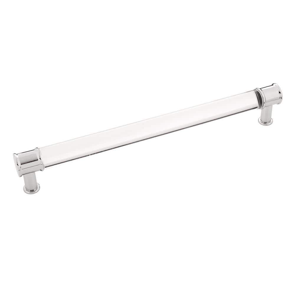 Midway 8-13/16 in. (224mm) Center to Center Crysacrylic with Polished Chrome Cabinet Bar Pull (10-Pack) price history on PriceWatchPro