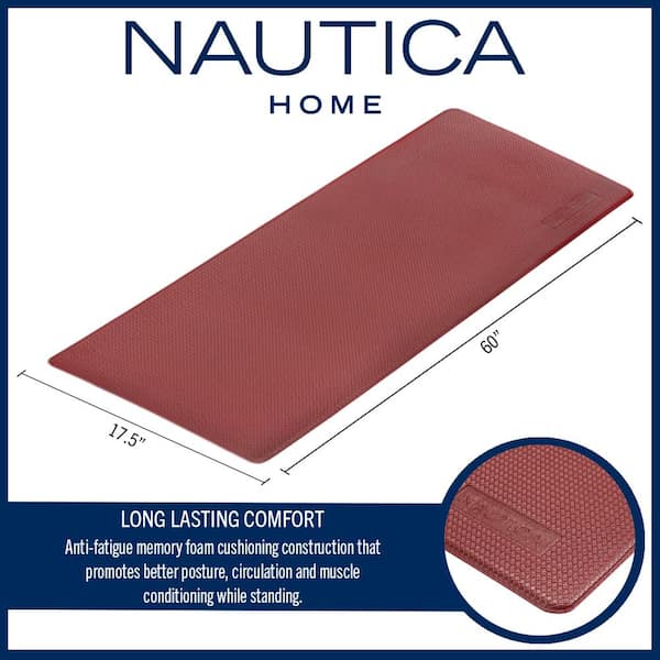 Floortex Standing Comfort Mat - 16 x 24 Red