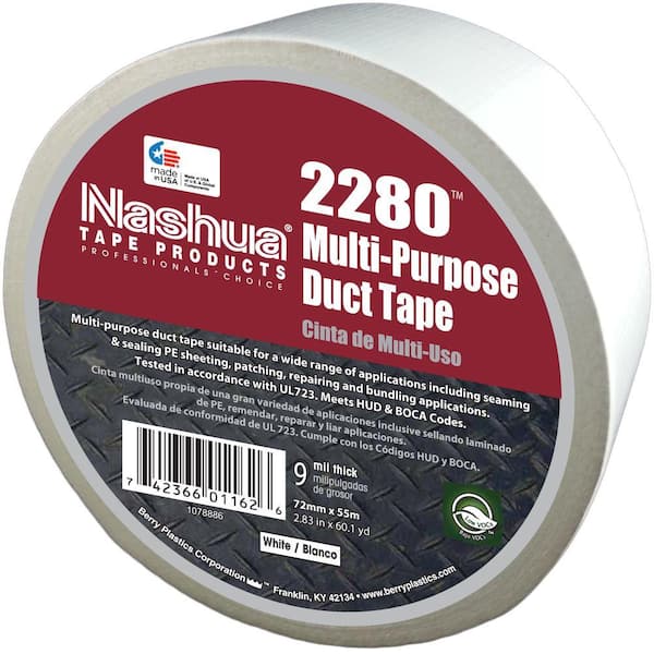 Nashua Tape 2.83 in. x 60.1 yds. 2280 Multi-Purpose Duct Tape in White