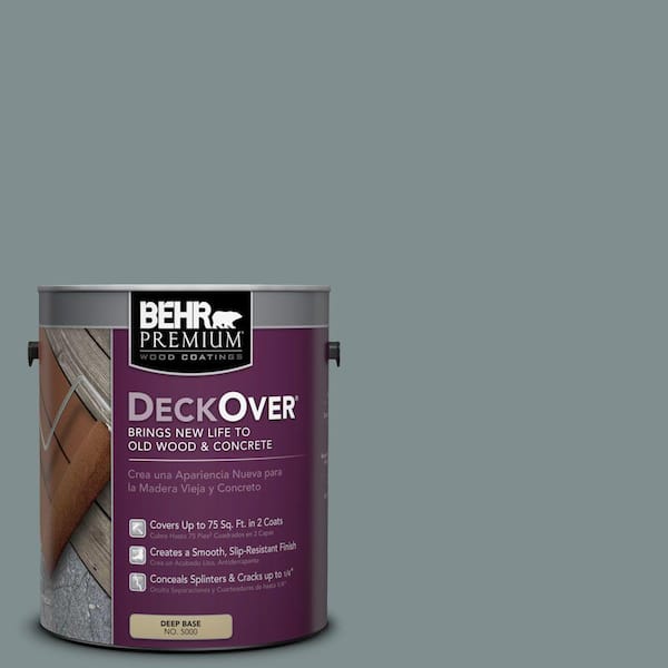 BEHR Premium DeckOver 1 gal. #SC-125 Stonehedge Solid Color Exterior Wood and Concrete Coating