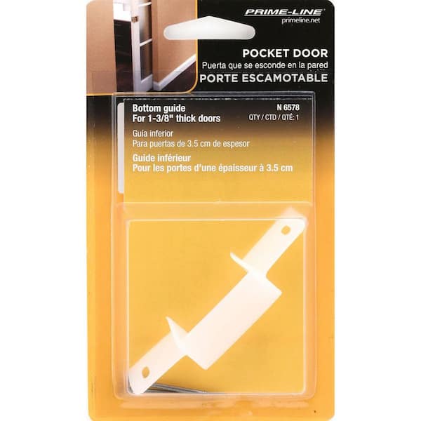 Prime-Line Nylon Pocket Door Bottom Guide N 6578 - The Home Depot